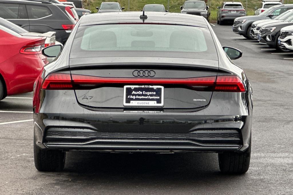 new 2025 Audi A7 car, priced at $78,785