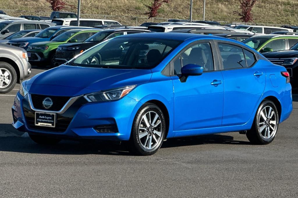 used 2021 Nissan Versa car, priced at $13,987