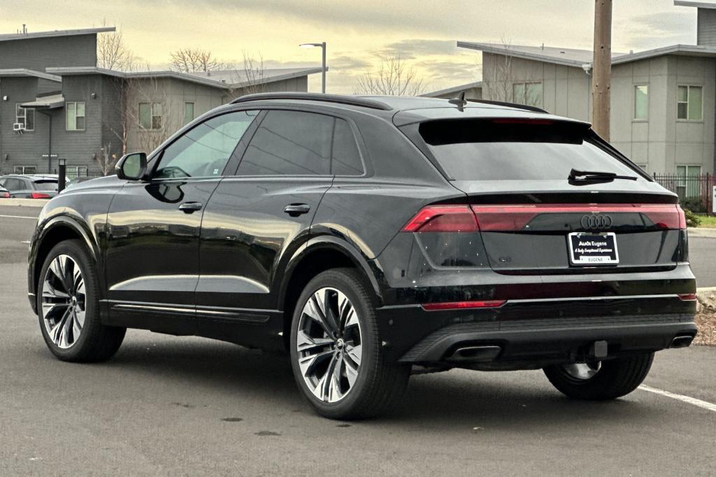 new 2025 Audi Q8 car, priced at $80,555