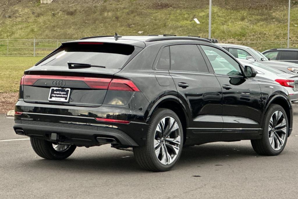 new 2025 Audi Q8 car, priced at $80,555