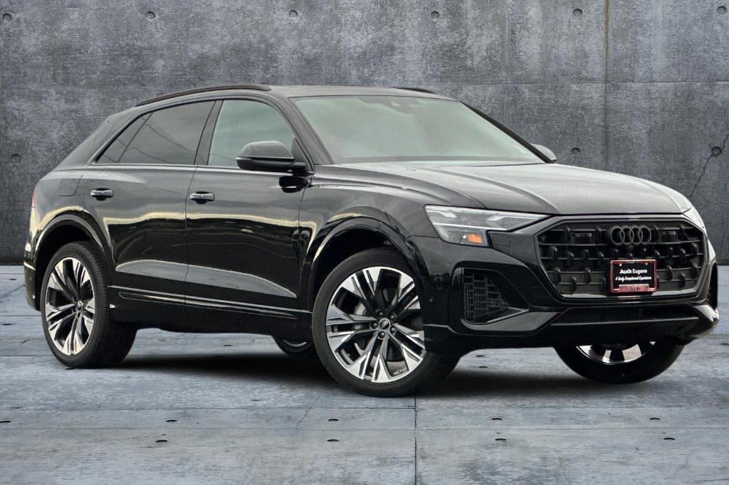 new 2025 Audi Q8 car, priced at $80,555