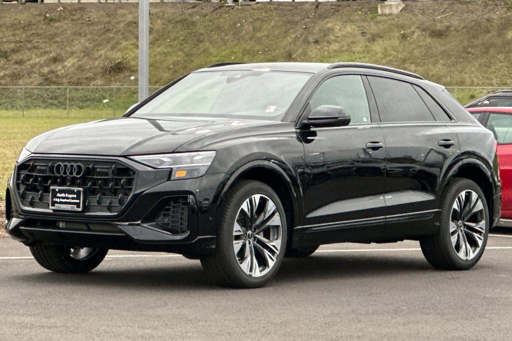 new 2025 Audi Q8 car, priced at $80,555