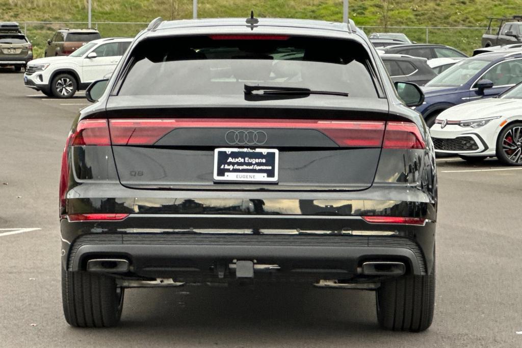 new 2025 Audi Q8 car, priced at $80,555