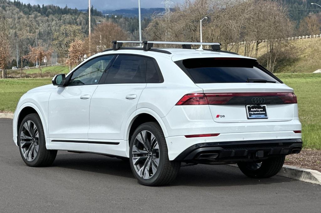 new 2025 Audi Q8 car, priced at $82,560