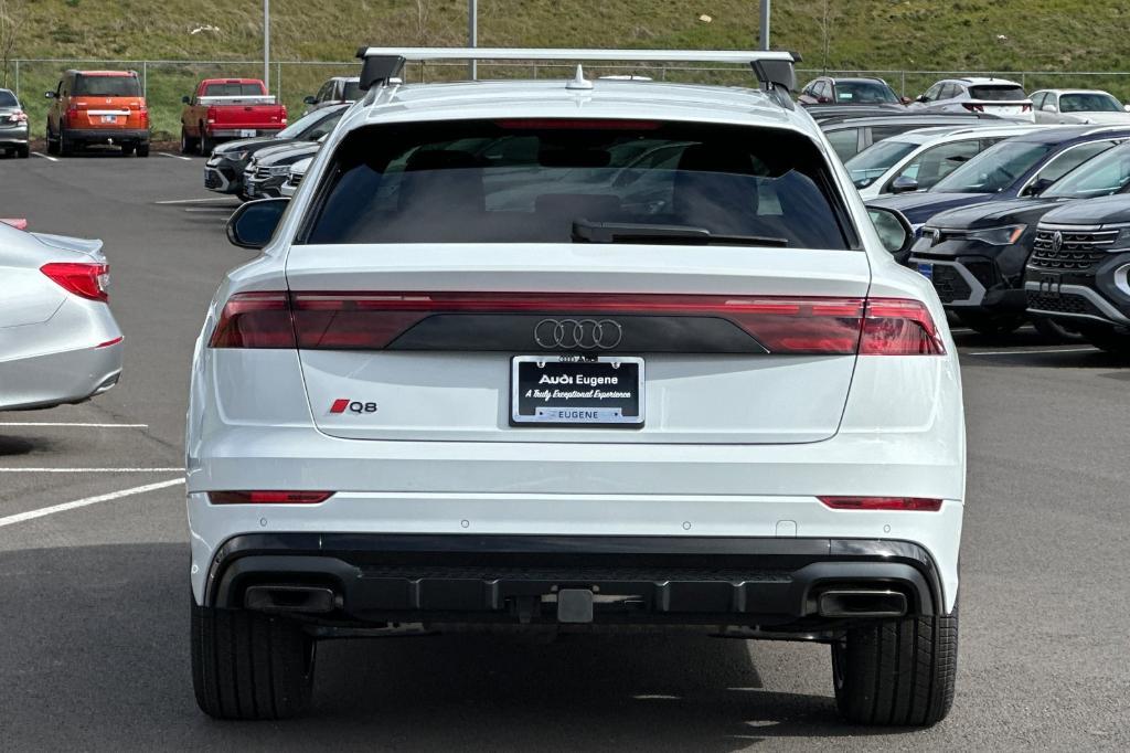 new 2025 Audi Q8 car, priced at $82,560