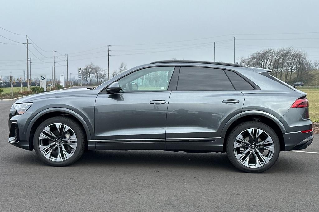 new 2025 Audi Q8 car, priced at $80,555