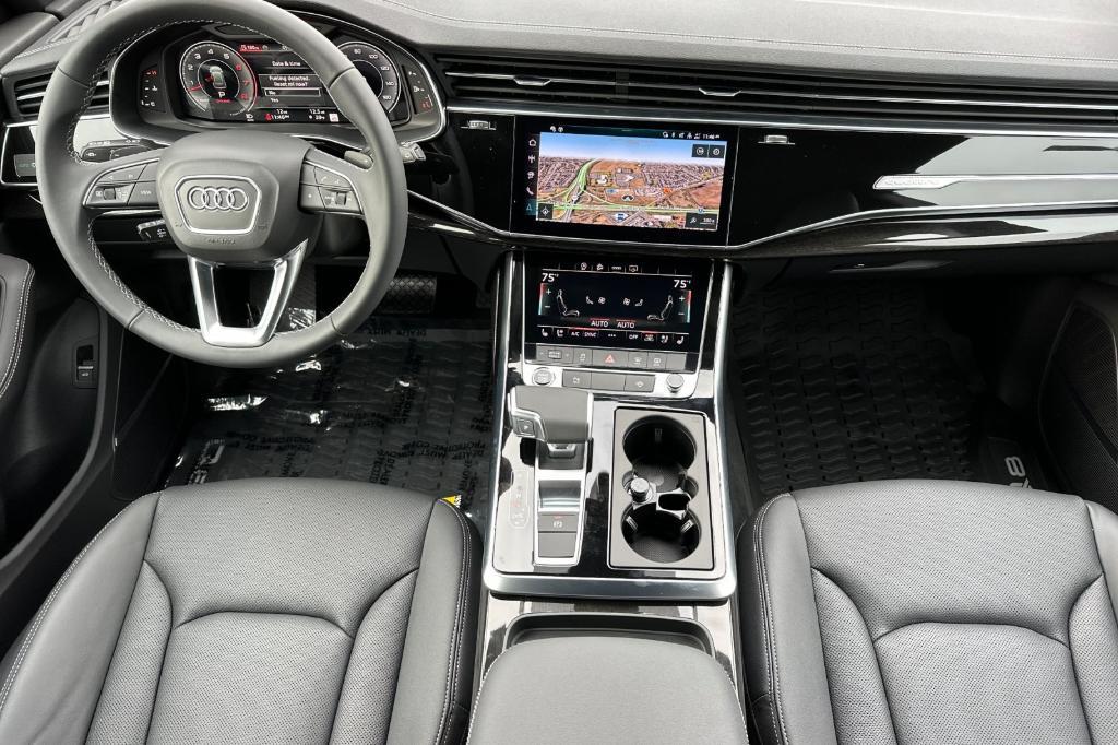 new 2025 Audi Q8 car, priced at $80,555