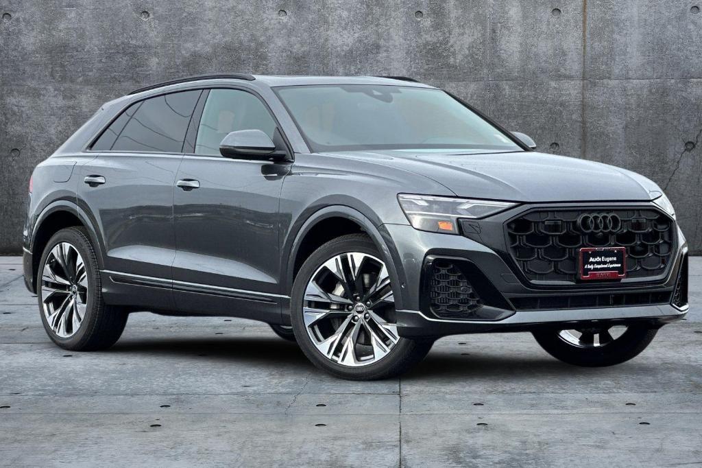 new 2025 Audi Q8 car, priced at $80,555