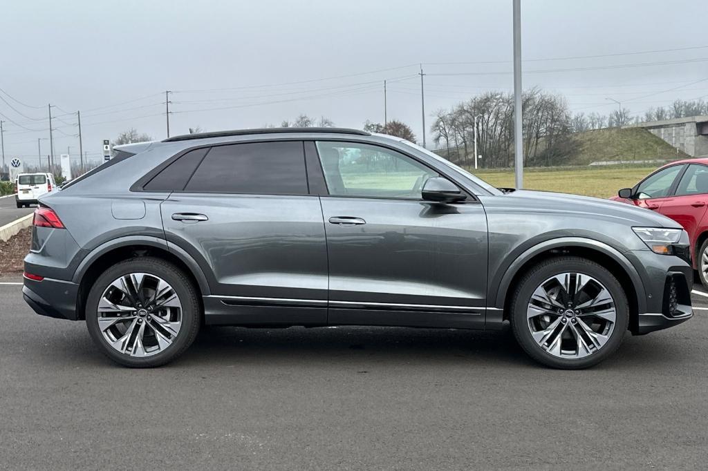 new 2025 Audi Q8 car, priced at $80,555