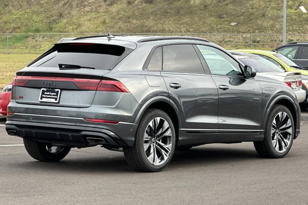 new 2025 Audi Q8 car, priced at $80,555