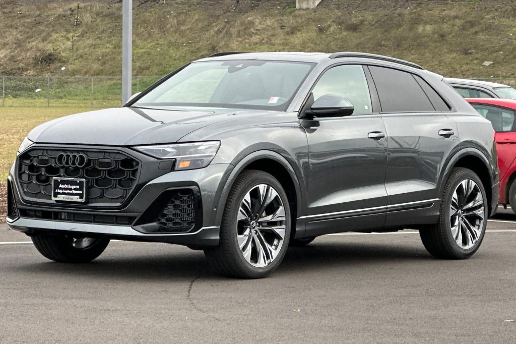 new 2025 Audi Q8 car, priced at $80,555