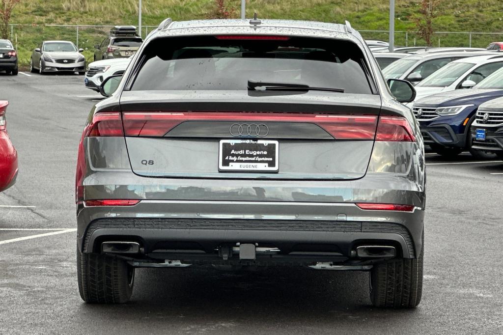 new 2025 Audi Q8 car, priced at $95,155