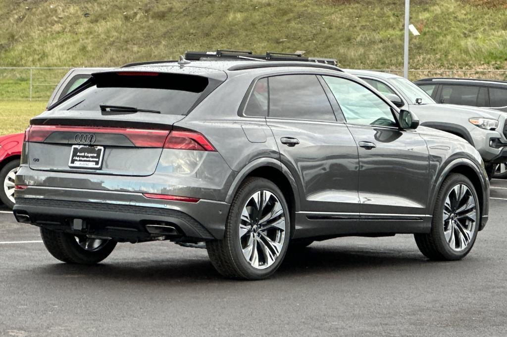 new 2025 Audi Q8 car, priced at $95,155