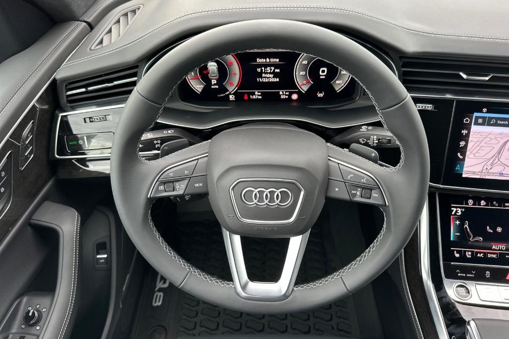 new 2025 Audi Q8 car, priced at $95,155