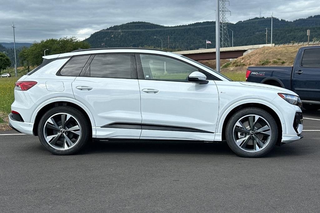 new 2024 Audi Q4 e-tron car, priced at $55,190