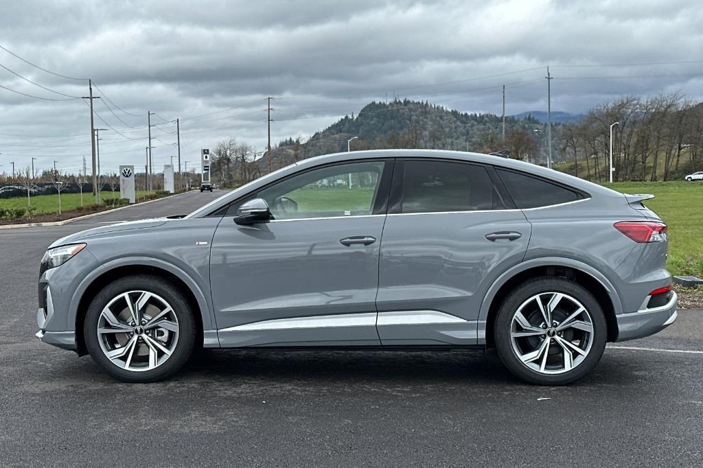 new 2025 Audi Q4 e-tron car, priced at $62,580