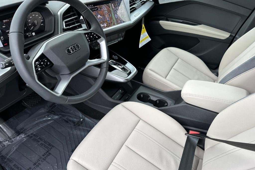 new 2025 Audi Q4 e-tron car, priced at $62,580
