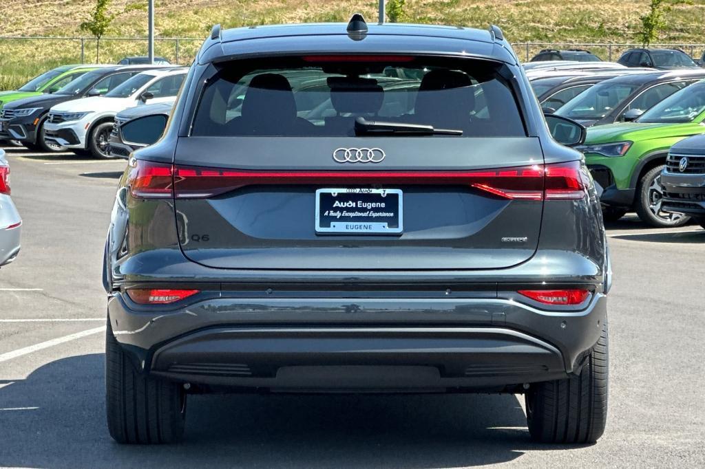 new 2025 Audi Q6 e-tron car, priced at $75,820