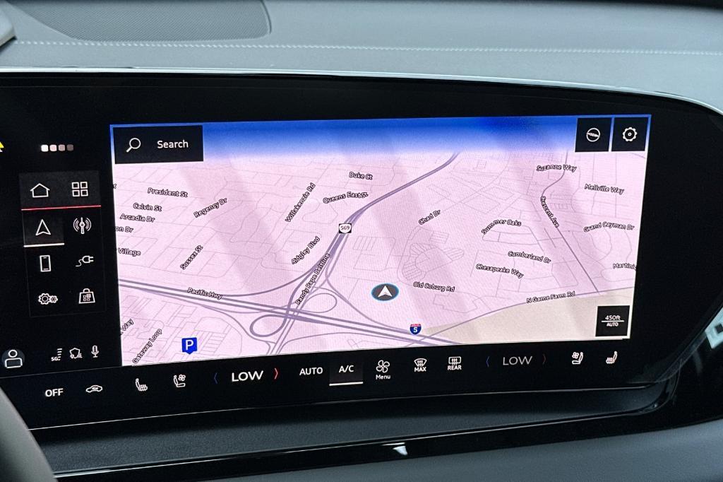 new 2025 Audi Q6 e-tron car, priced at $75,820