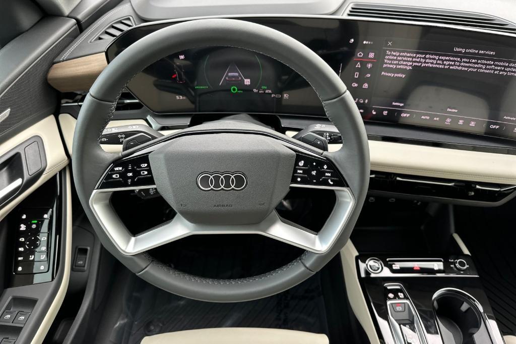 new 2025 Audi Q6 e-tron car, priced at $75,425