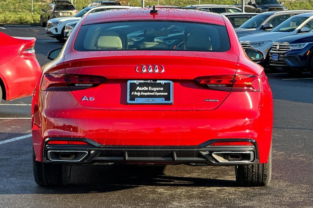 new 2025 Audi A5 Sportback car, priced at $46,450