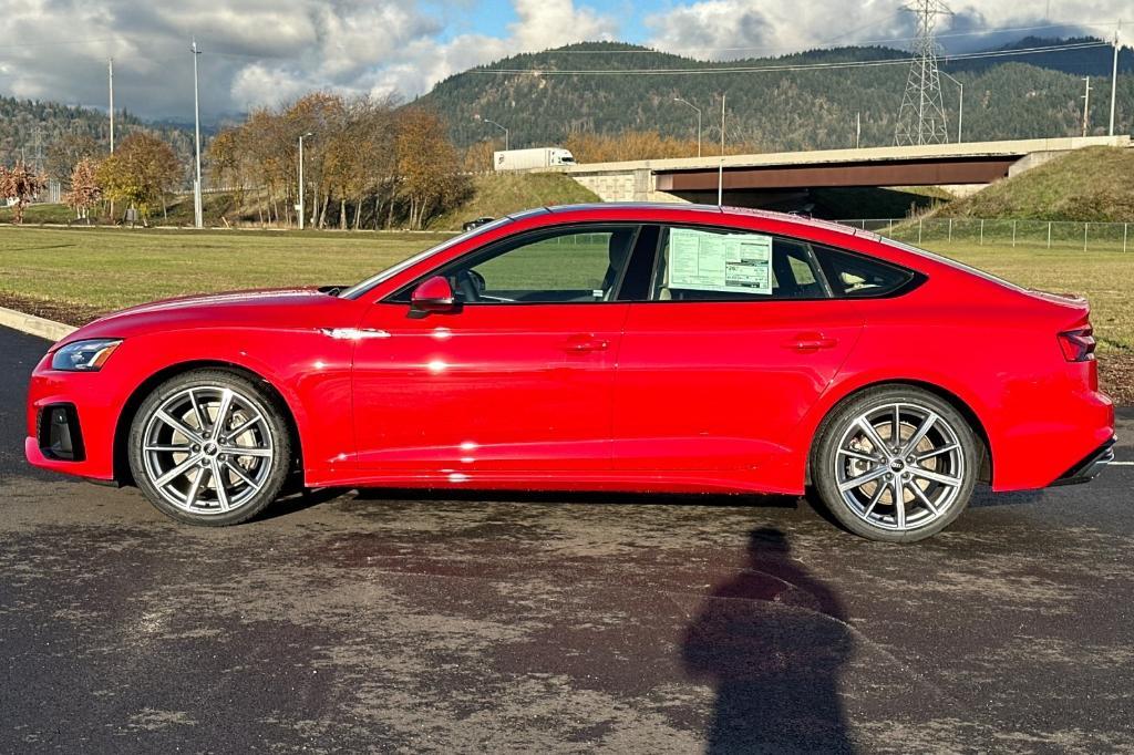 new 2025 Audi A5 Sportback car, priced at $46,450