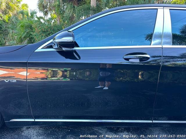 used 2016 Mercedes-Benz Maybach S car, priced at $55,900