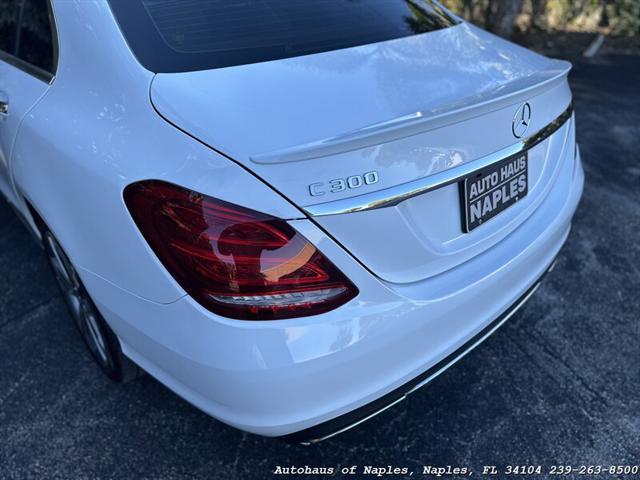 used 2017 Mercedes-Benz C-Class car, priced at $14,900