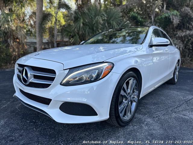 used 2017 Mercedes-Benz C-Class car, priced at $14,900