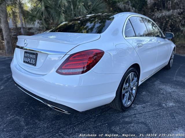 used 2017 Mercedes-Benz C-Class car, priced at $14,900