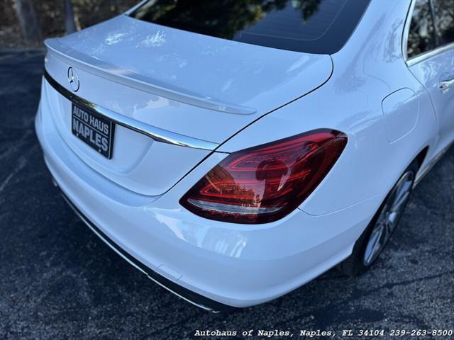 used 2017 Mercedes-Benz C-Class car, priced at $14,900