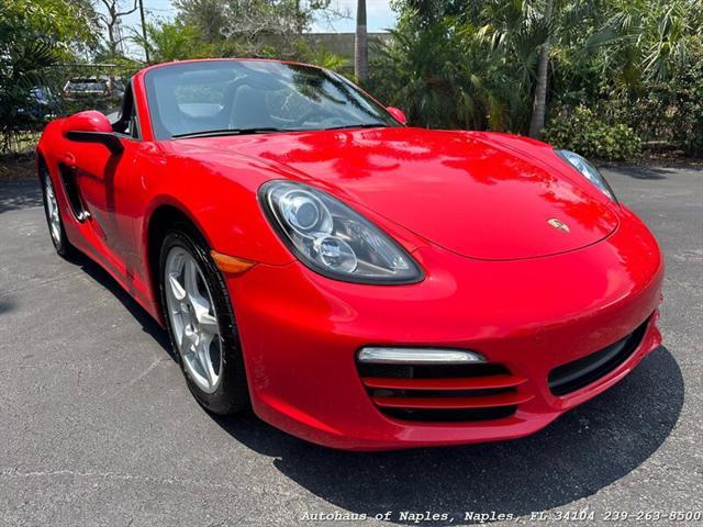 used 2014 Porsche Boxster car, priced at $35,900