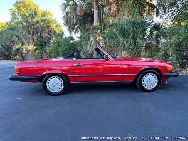 used 1987 Mercedes-Benz SL-Class car, priced at $22,900