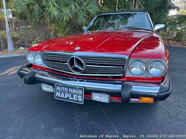 used 1987 Mercedes-Benz SL-Class car, priced at $22,900