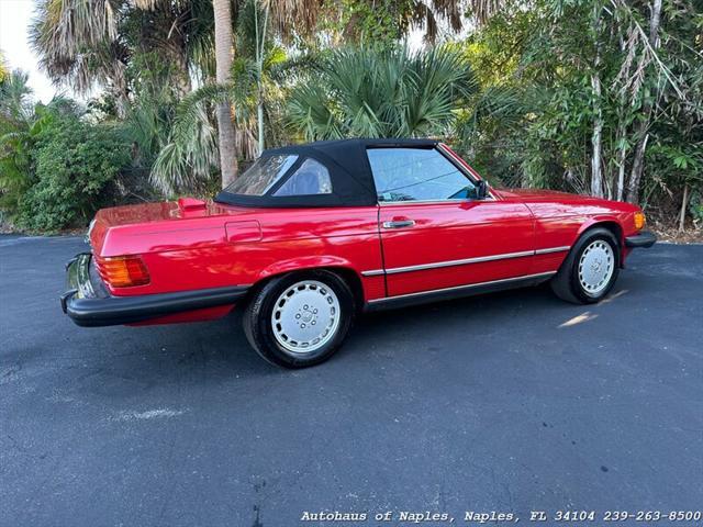 used 1987 Mercedes-Benz SL-Class car, priced at $22,900