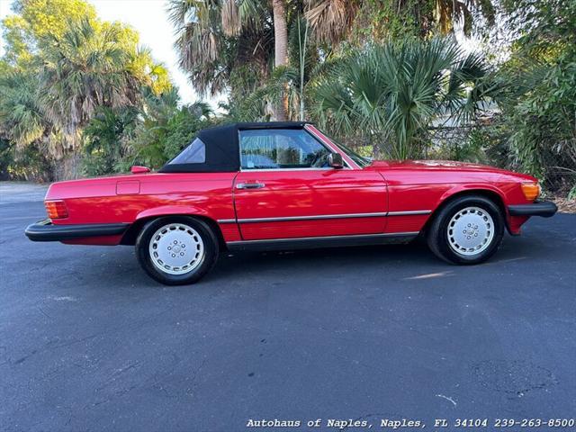 used 1987 Mercedes-Benz SL-Class car, priced at $22,900