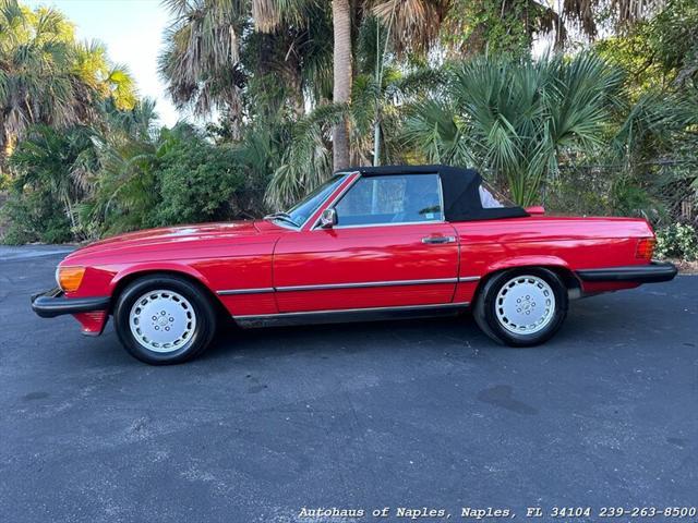 used 1987 Mercedes-Benz SL-Class car, priced at $22,900