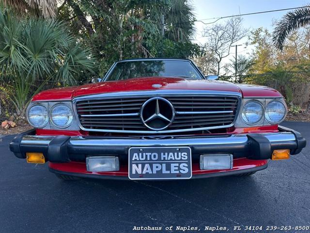 used 1987 Mercedes-Benz SL-Class car, priced at $22,900