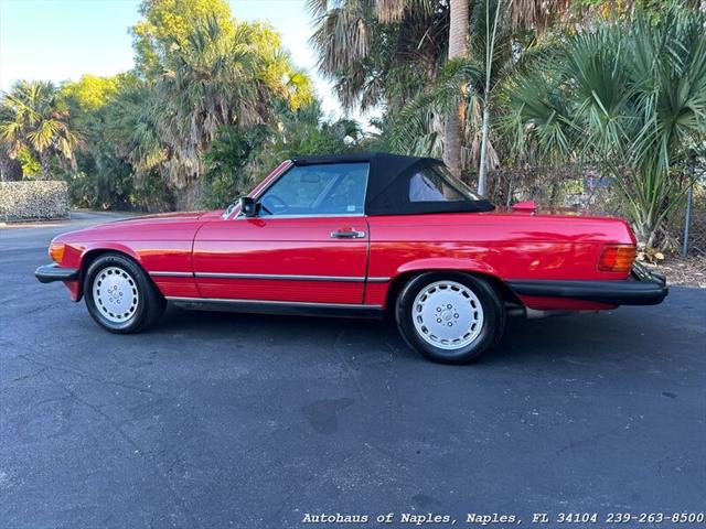 used 1987 Mercedes-Benz SL-Class car, priced at $22,900