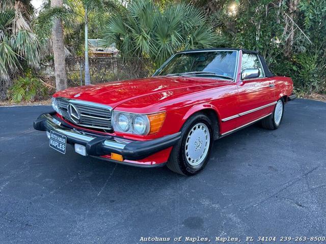 used 1987 Mercedes-Benz SL-Class car, priced at $22,900