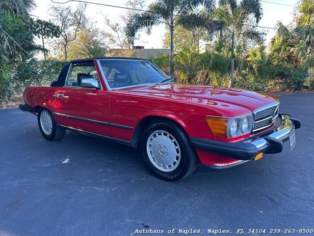 used 1987 Mercedes-Benz SL-Class car, priced at $22,900