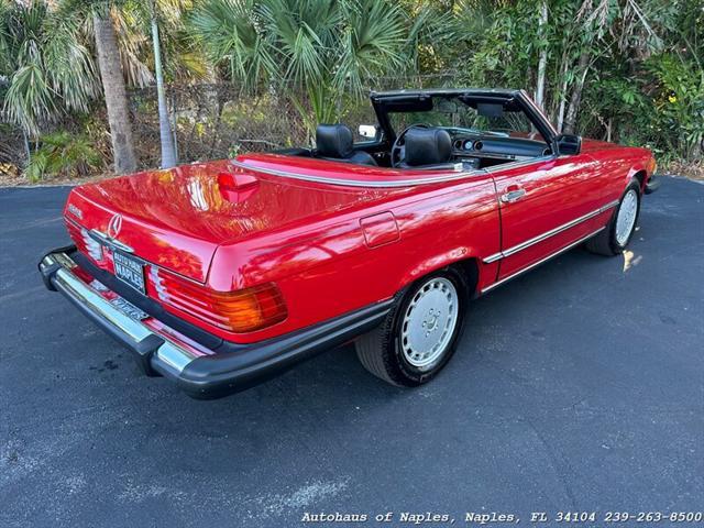 used 1987 Mercedes-Benz SL-Class car, priced at $22,900