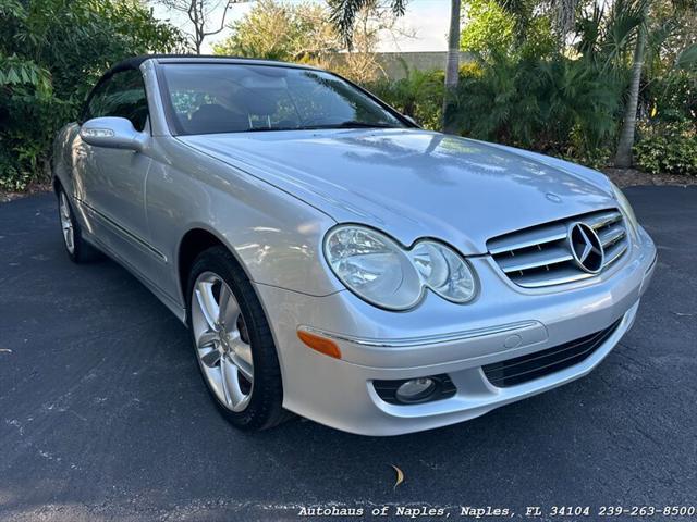 used 2007 Mercedes-Benz CLK-Class car, priced at $10,900