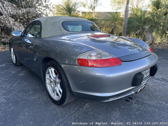 used 2003 Porsche Boxster car, priced at $17,900