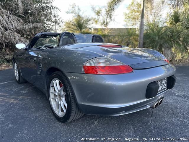 used 2003 Porsche Boxster car, priced at $17,900