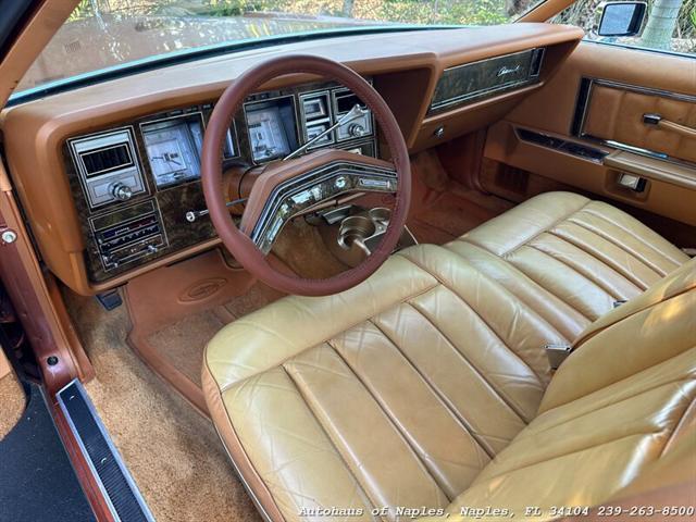 used 1977 Lincoln Mark V car, priced at $21,900