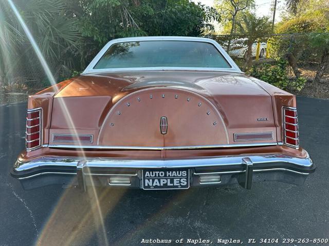 used 1977 Lincoln Mark V car, priced at $25,900