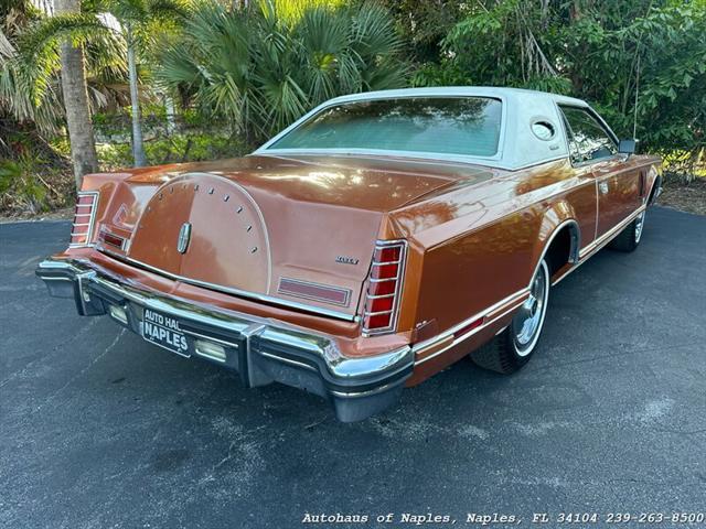 used 1977 Lincoln Mark V car, priced at $21,900