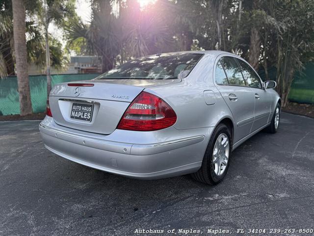 used 2004 Mercedes-Benz E-Class car, priced at $7,900
