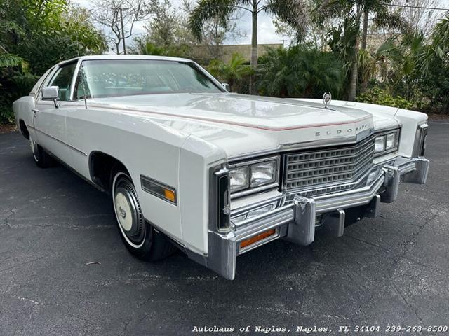 used 1978 Cadillac Eldorado car, priced at $17,900
